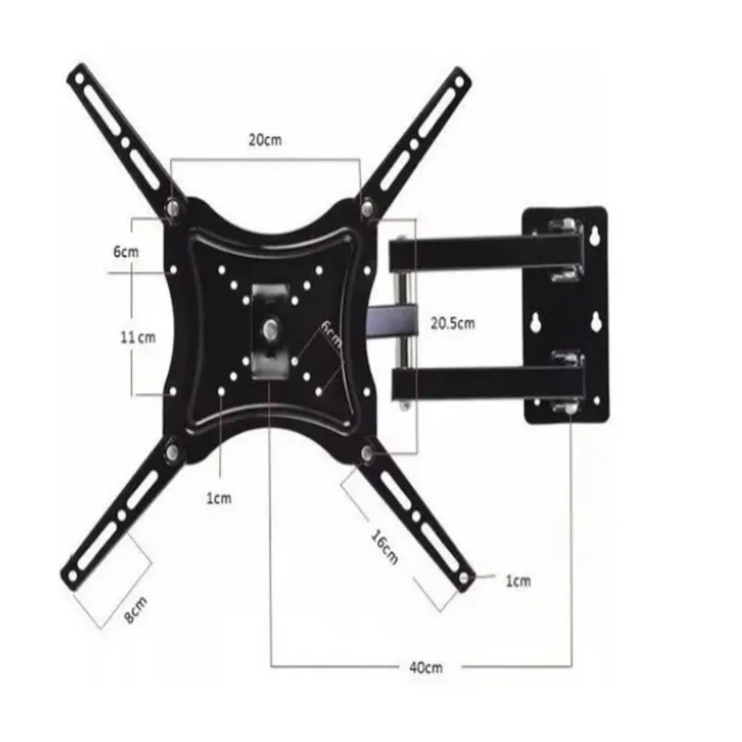 SOPORTE DE TV BRAZO ESCUALIZABLE 14-55''